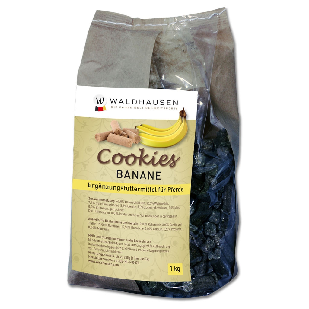 Waldhausen Cookies Banane, 1 kg