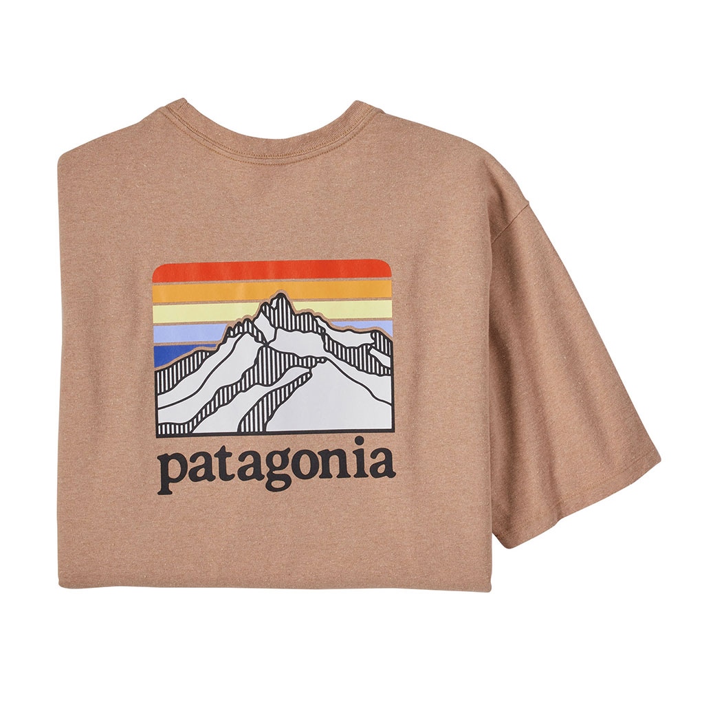 Patagonia Line Logo Ridge Pocket T-Shirt