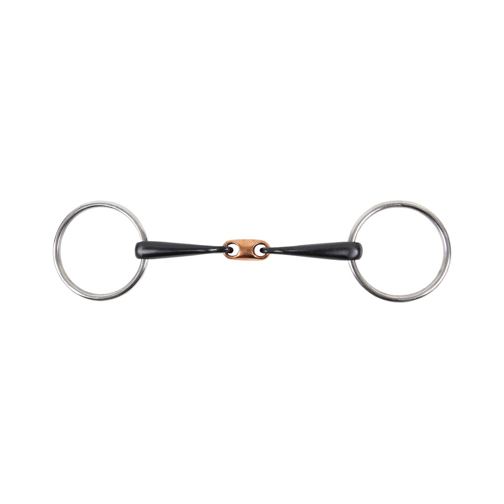 Waldhausen Black Snaffle Bit